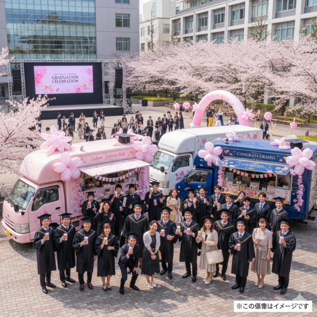 【平日：500円チケット×1200枚配布】　大阪学院大学　卒業式企画イベント