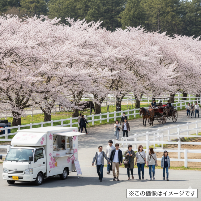 ホースパーク桜まつり