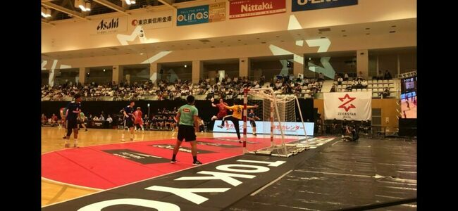 ジークスター東京リーグH公式戦（ひがしんアリーナ）