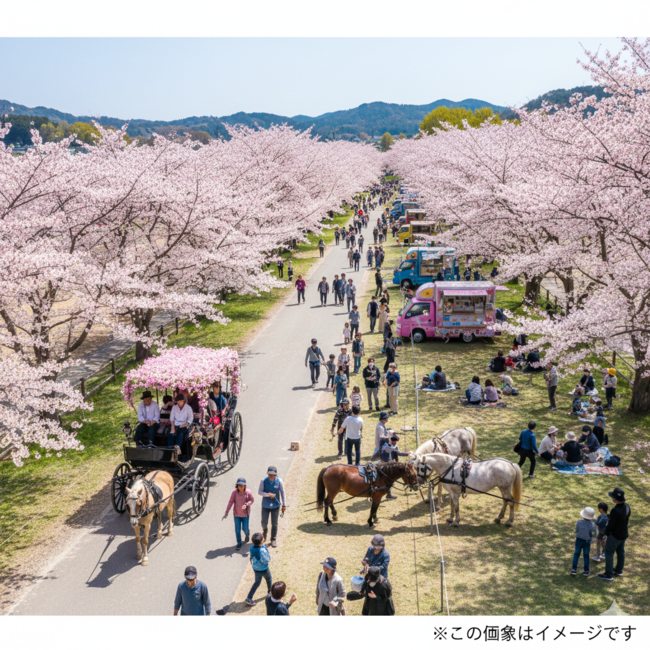 ホースパーク桜まつり