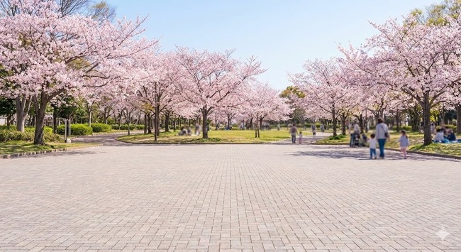 【都立大島小松川公園】お花見期間募集！（3/29~4/6）