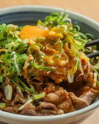 牛カルビ焼肉丼