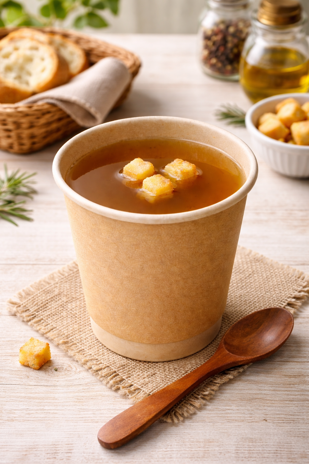 ビーフコンソメスープ