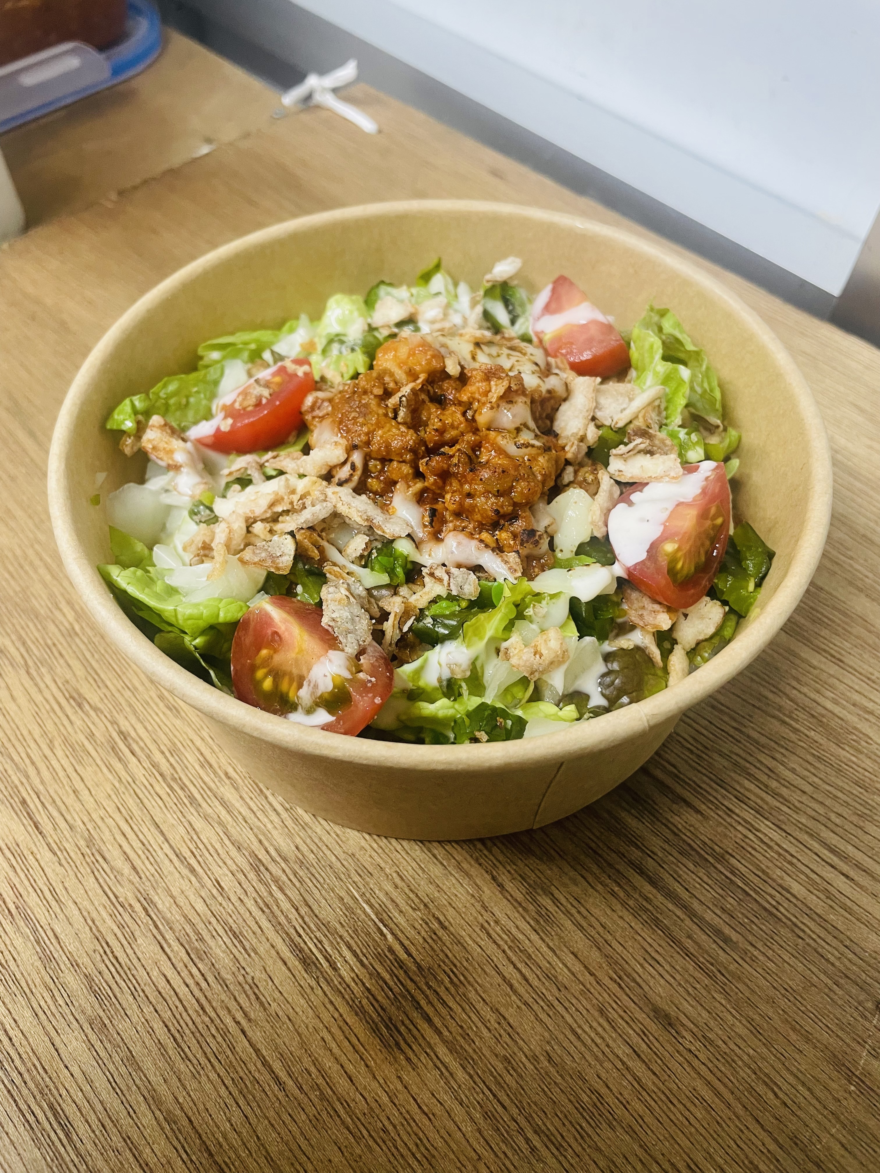 お肉屋さんのこだわりタコライス