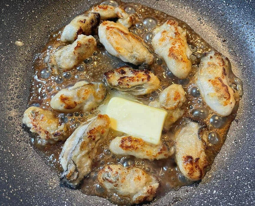 牡蠣バター醤油