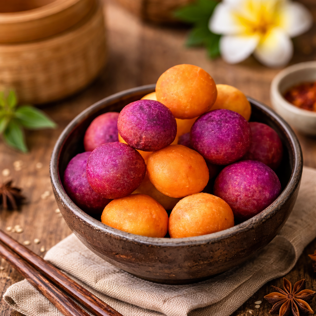 QQボール（さつまいもボール）