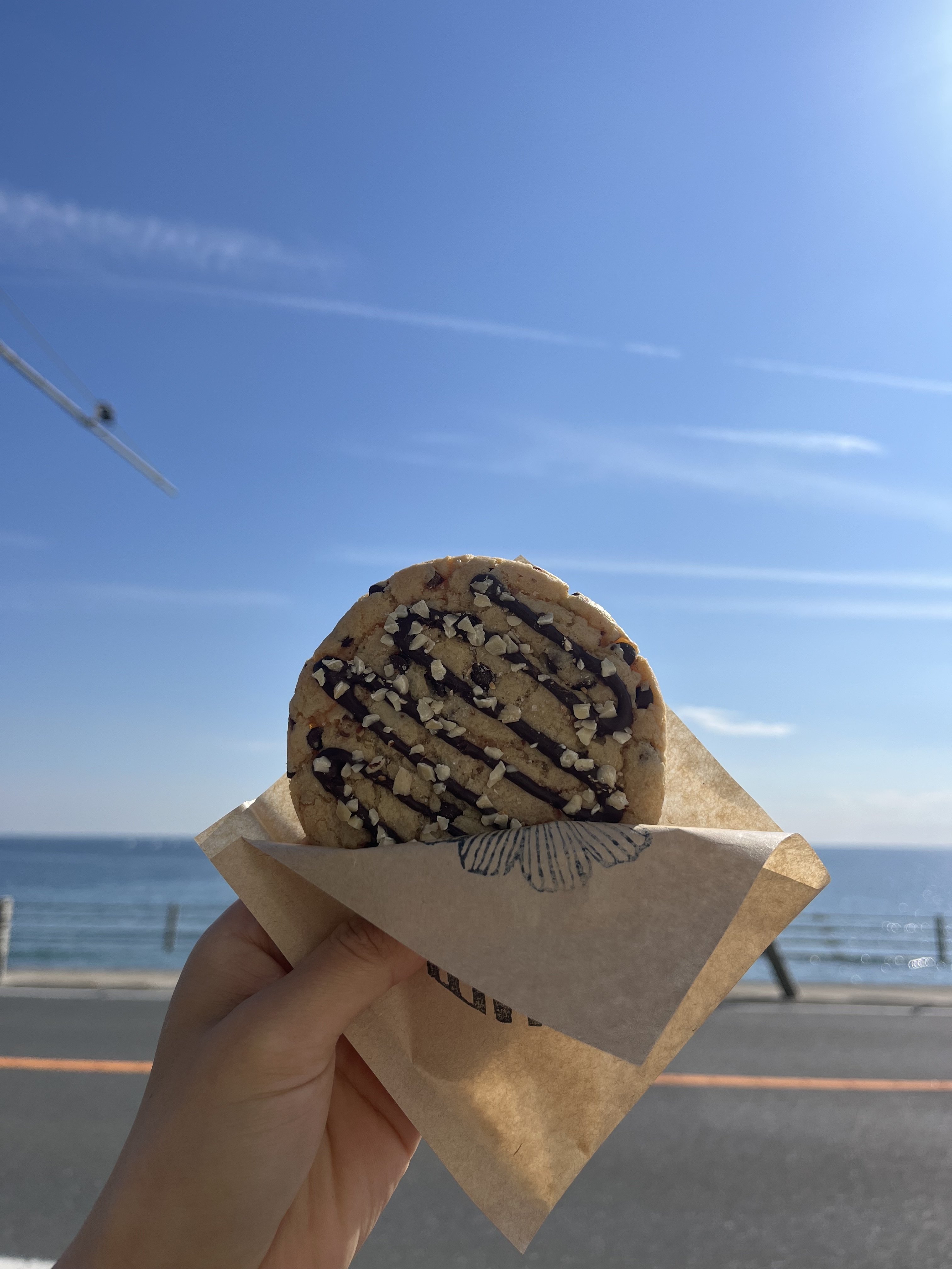 チョコチップクッキー　ソルトナッツ