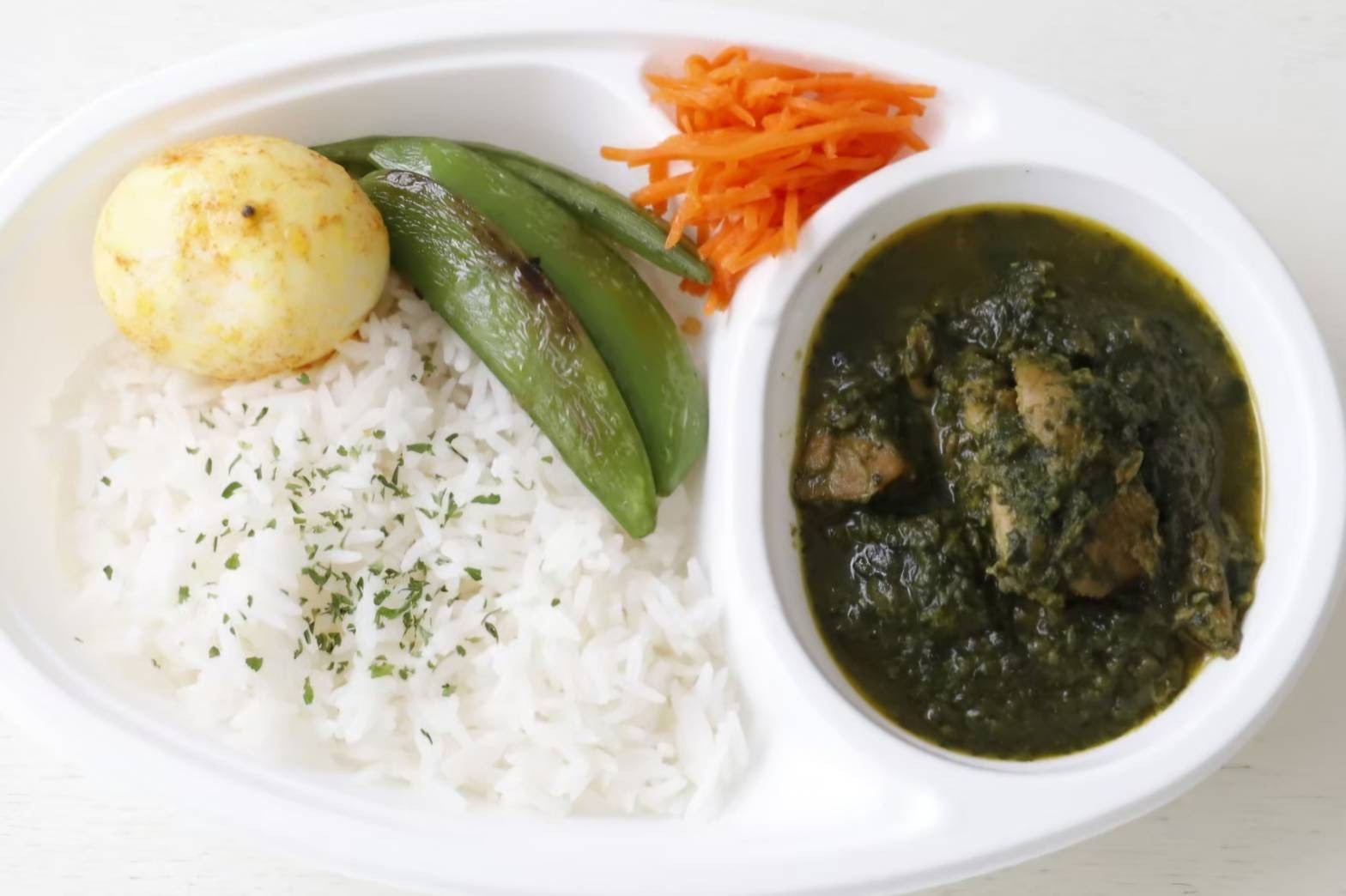 サグチキンカレー(ほうれん草とチキン)