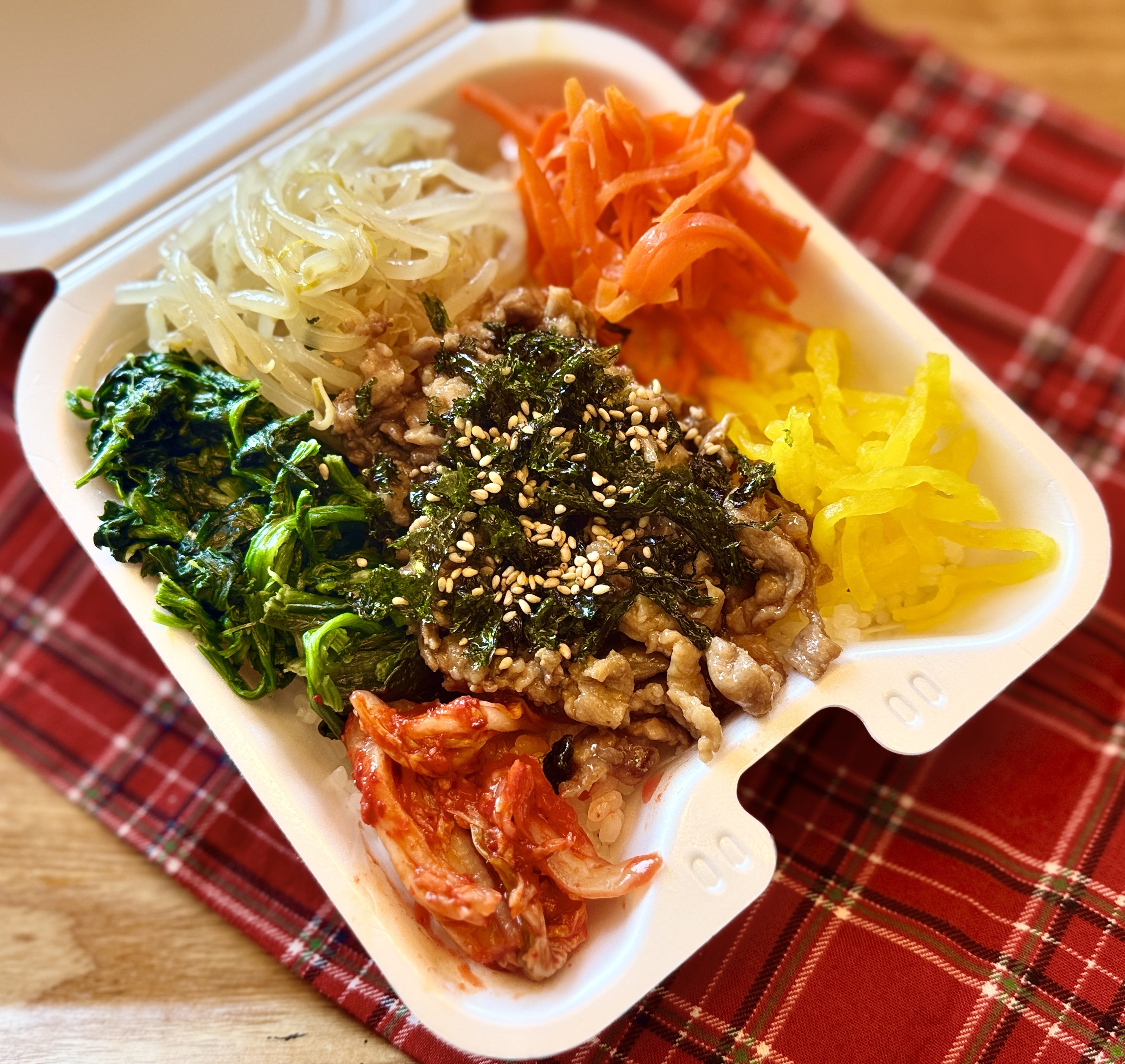 栄養満点キンパ丼