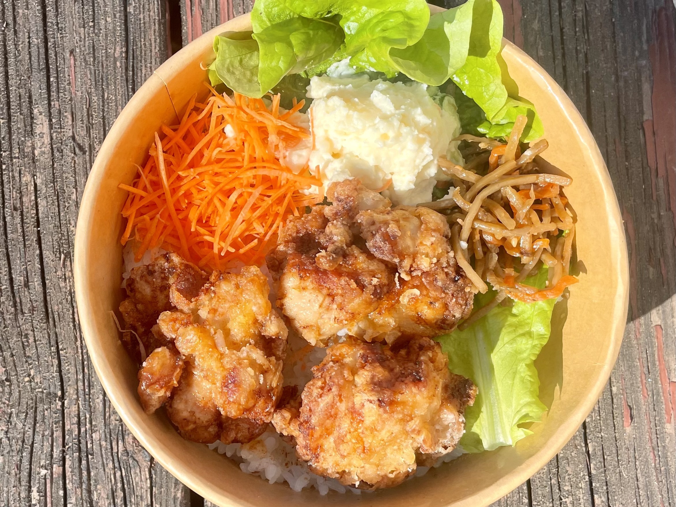 唐揚げ弁当　油淋鶏