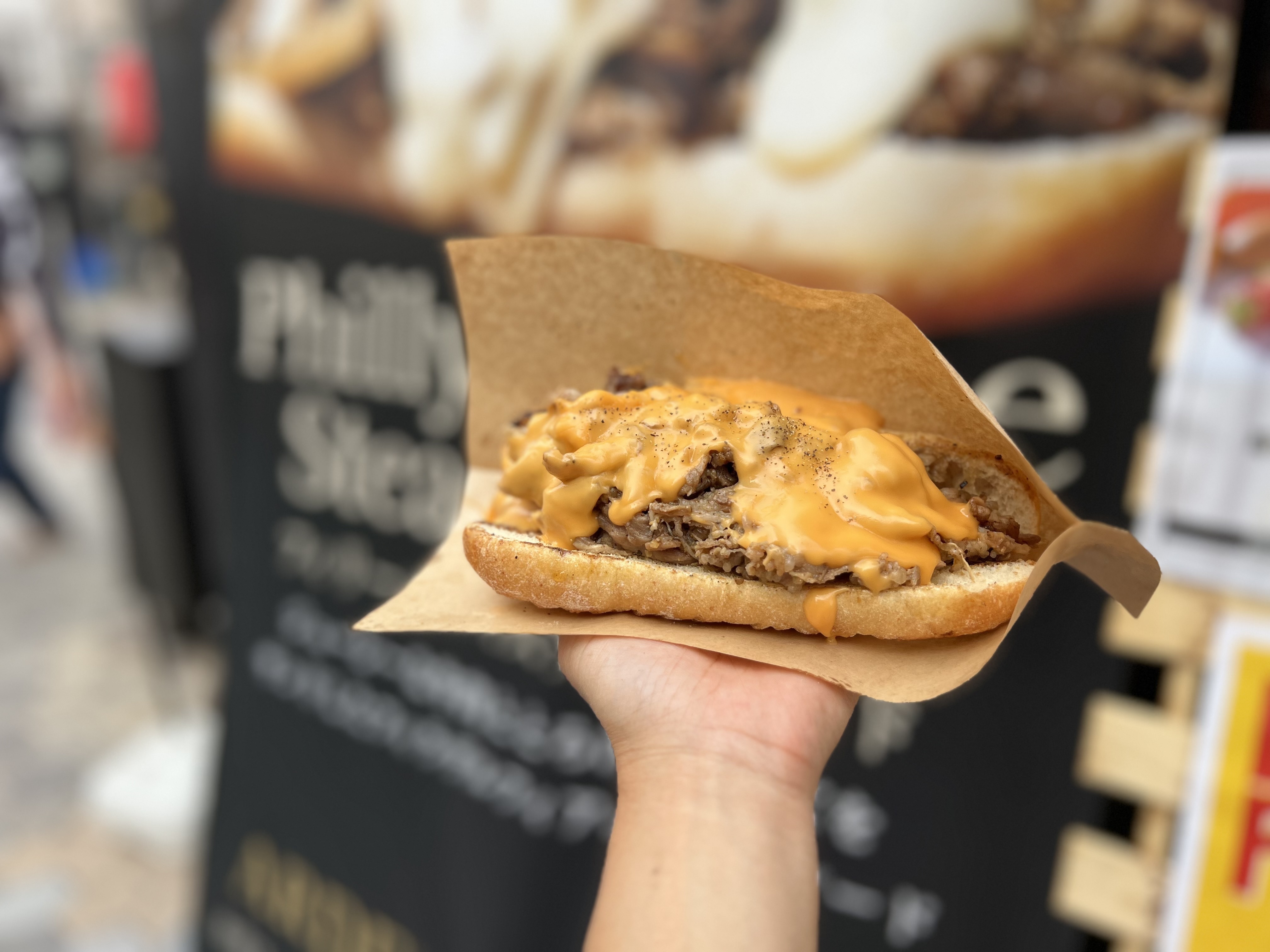 フィリーチーズステーキサンド