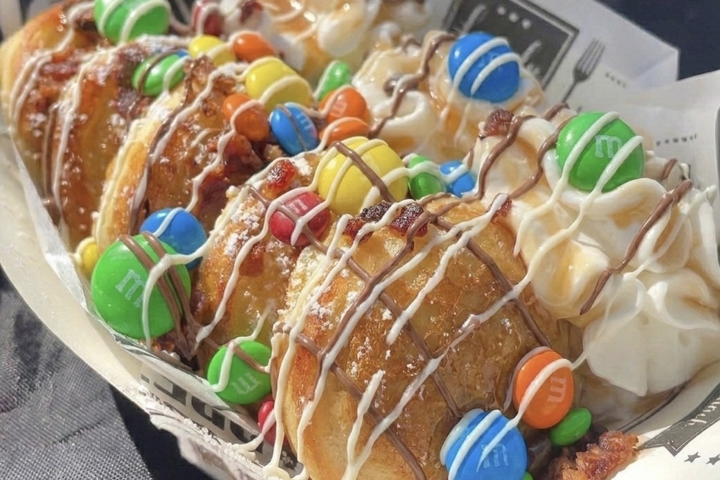 マーブルチョコ生ミニパンケーキ