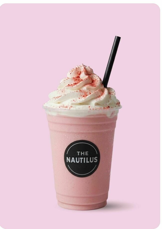 ベリーミルクフラッペ+エスプーマホイップ