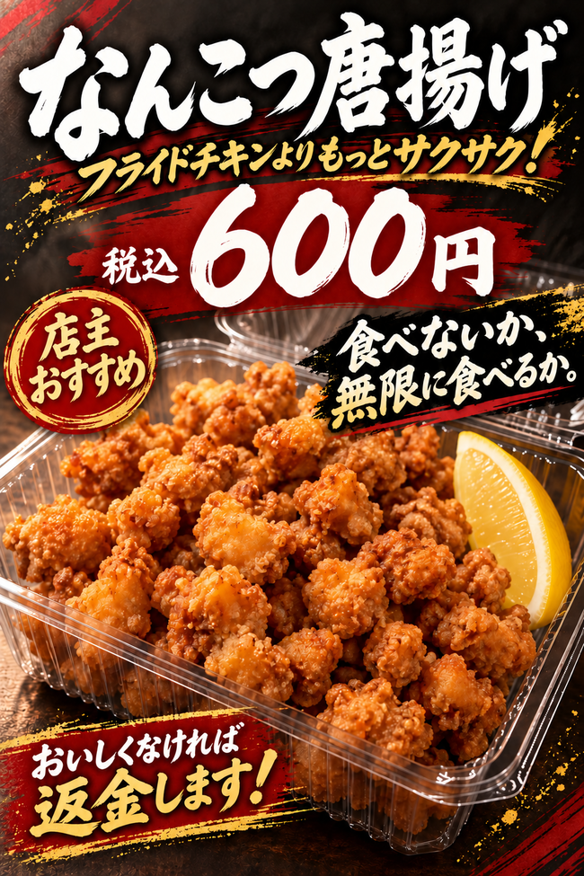 なんこつ唐揚げ