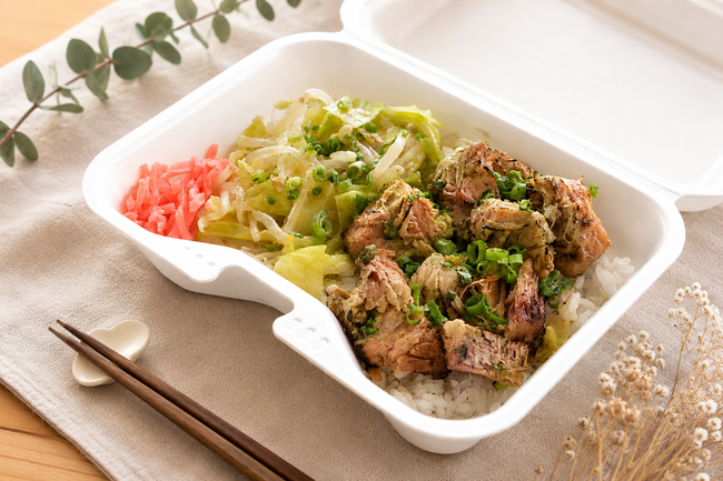 炙り塩豚丼