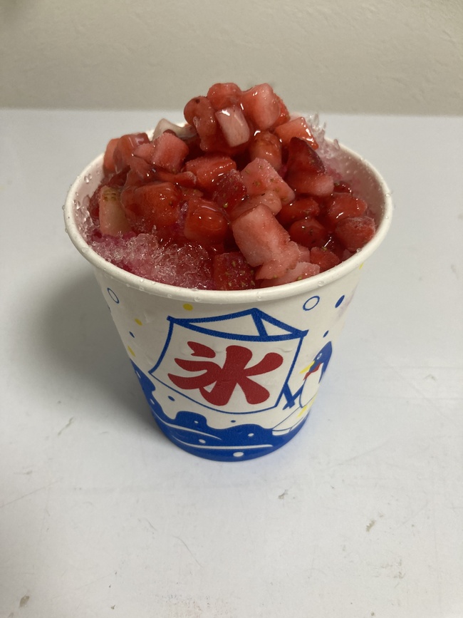 スペシャルイチゴ氷