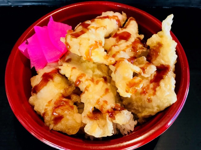 とり天丼