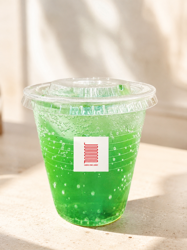 (ドリンク)クラフトメロンソーダ※チュロスと一緒で50円引き