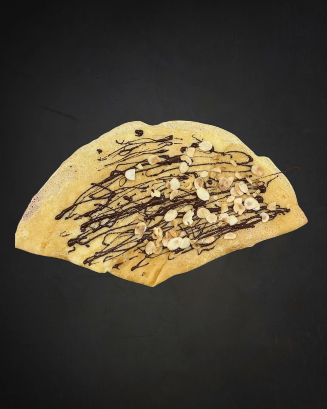 米粉クレープ（アーモンドチョコ)