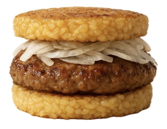 ハンバーグライスバーガー