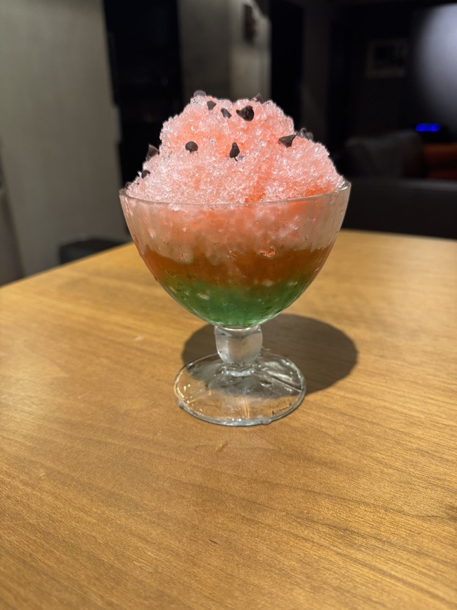 かき氷　すいか