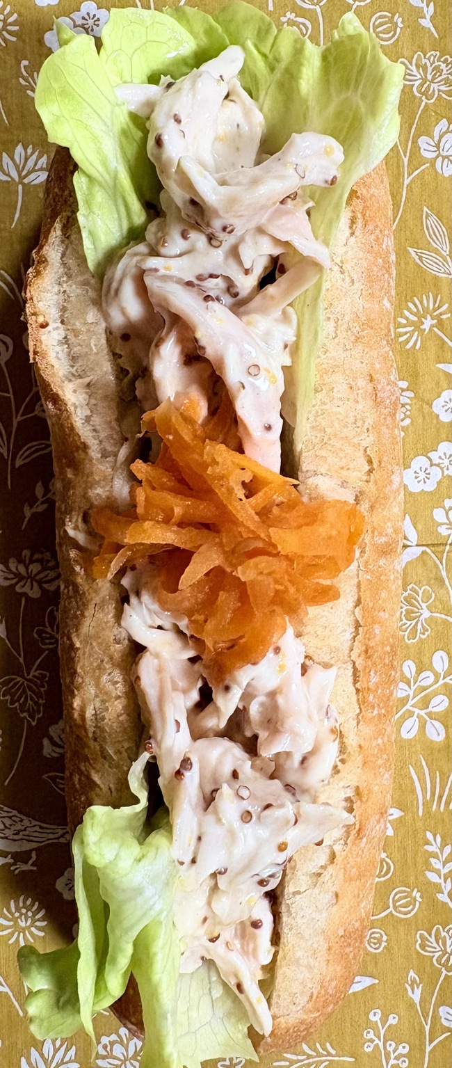 ハニーマスタードチキンドッグ