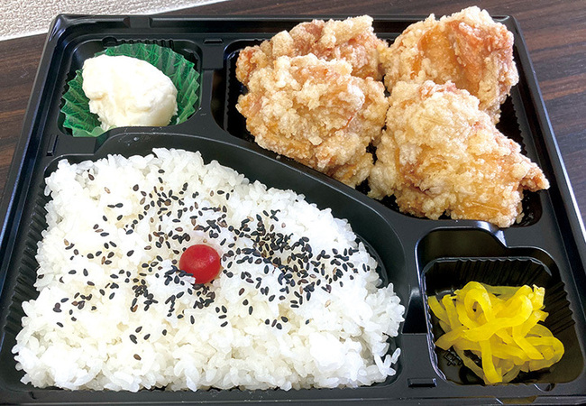 自慢の唐揚げ弁当