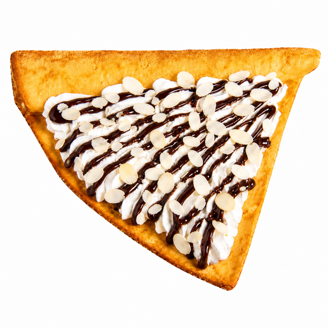 ホイップチョコアーモンドクレープ