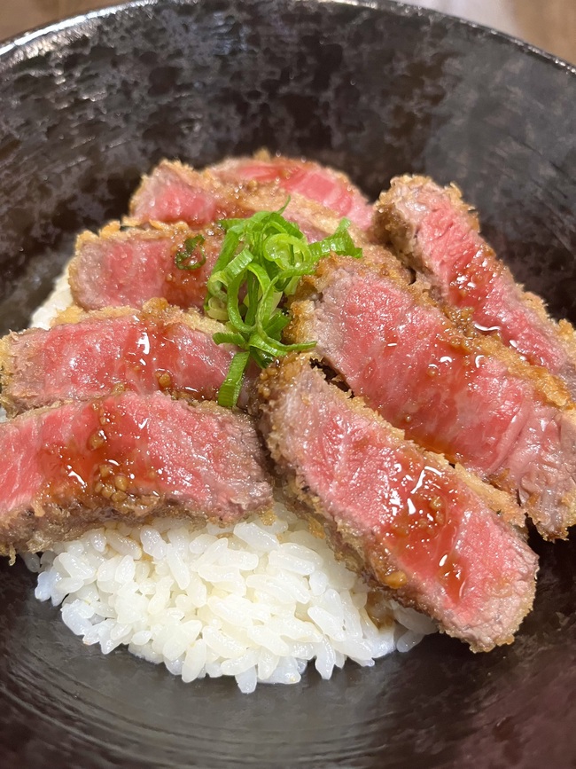 牛カツ丼
