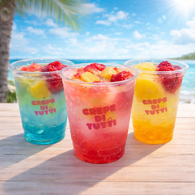 しゅわしゅわフルーツポンチ