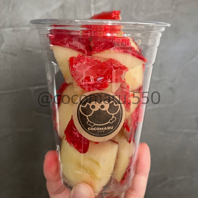 カットりんご飴