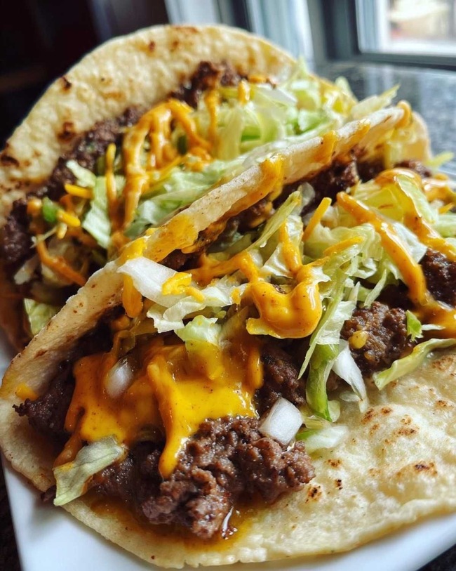 贅沢Ｗチーズタコス
