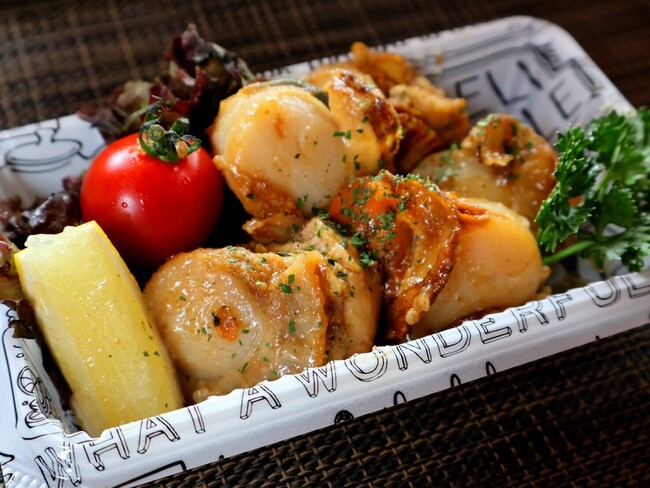 ホタテバター焼き