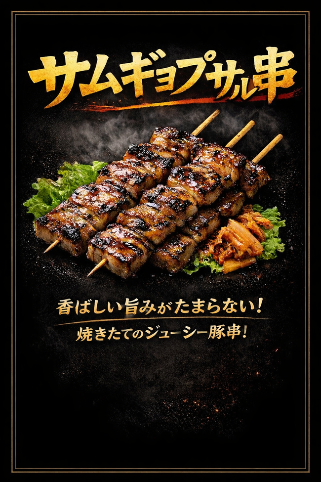 サムギョプサル串