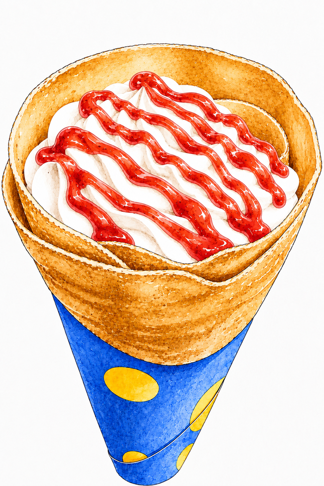 ストロベリーソースホイップ