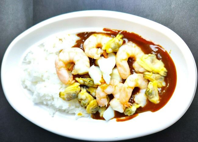 海の幸たっぷりカレーライス