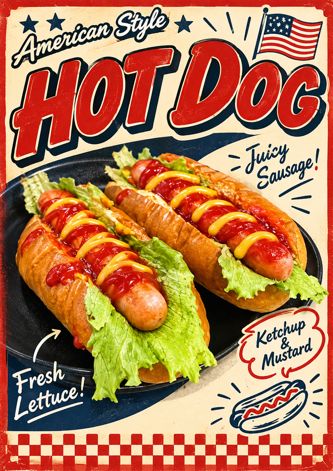 〇ホットドック