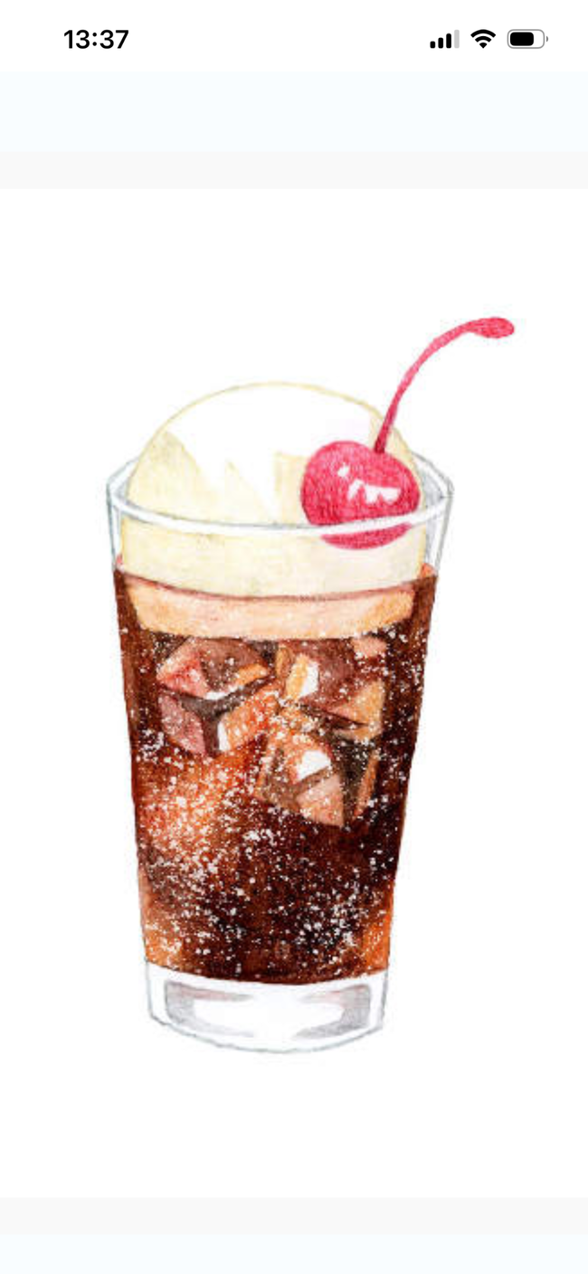 コーラフロート