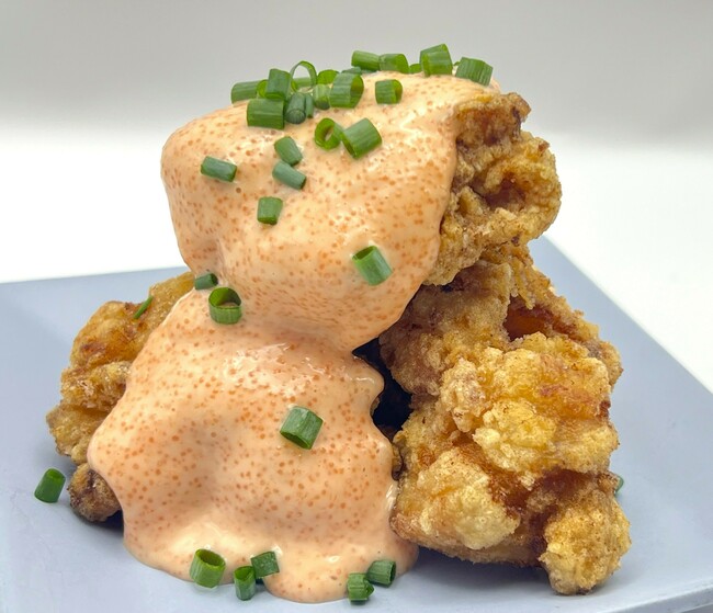 から揚げ(明太マヨトッピング) 4個