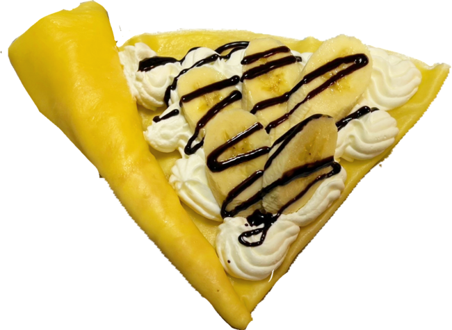 チョコバナナクレープ