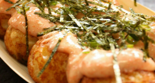 揚げたこ焼き