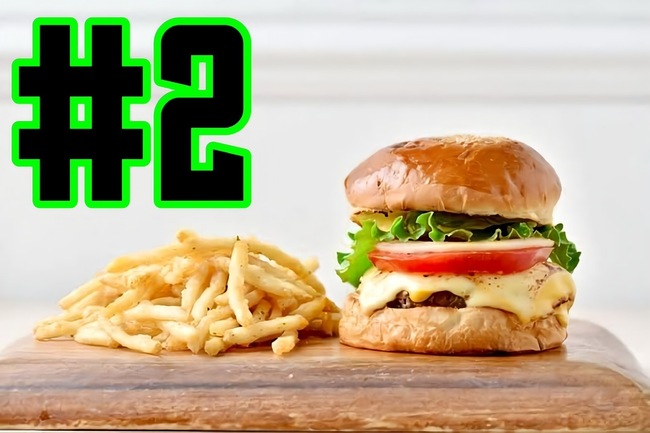 チーズバーガーセット