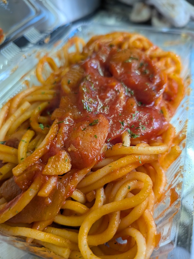 鉄板やきスパゲッティ