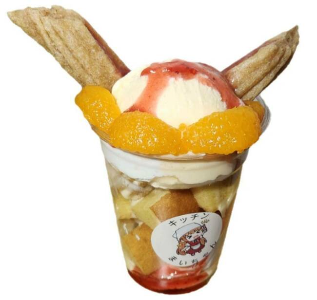 チュロスパフェ