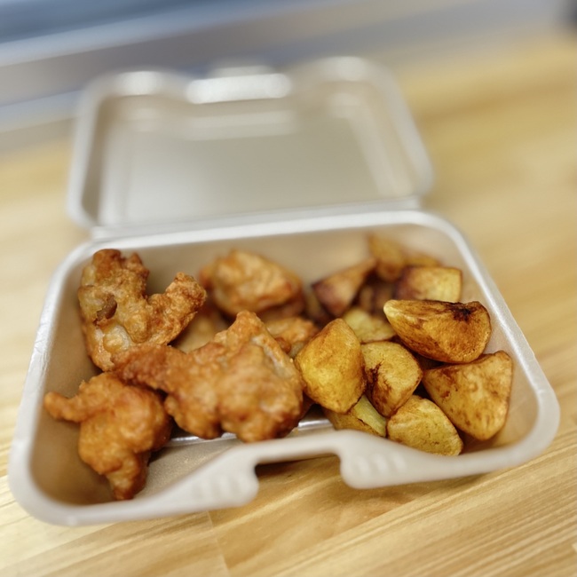 ナゲット&フライドポテト