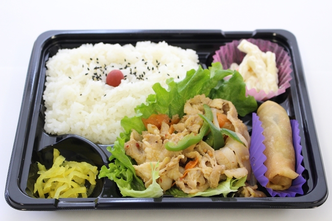 日替わり３種例､彩野菜肉弁当