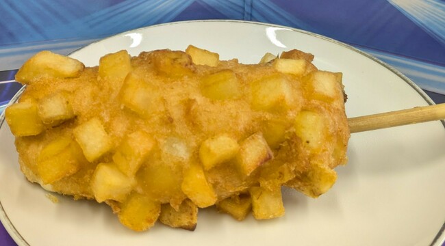 チーズ　ハットグ