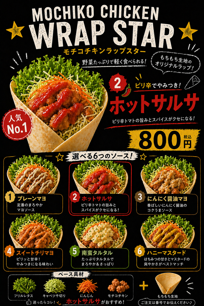 モチコチキンラップスター
