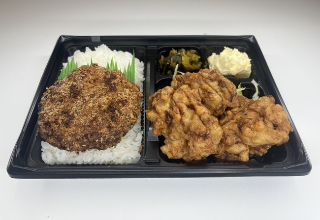 からあげメンチ弁当