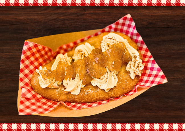 カスタードアップルパイドーナツ